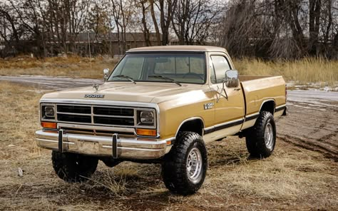 1980 Dodge Truck, 1985 Dodge Ram Truck, Vintage Dodge Trucks, Dodge Ram Trucks, First Gen Dodge, Power Ram, Ram Power Wagon, American Pickup Trucks, Dodge Pickup Trucks