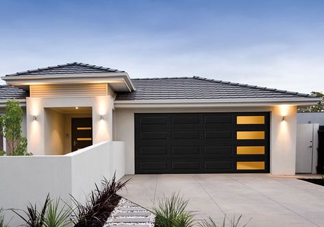 Garage Door Services in Rancho Cordova, CA | Action Door Service Haas Garage Doors, Black Garage Doors, Contemporary Garage Doors, Aluminium Garage Doors, Carriage Garage Doors, Glass Garage, Black Garage, Aluminum Garage, Garage Door Windows