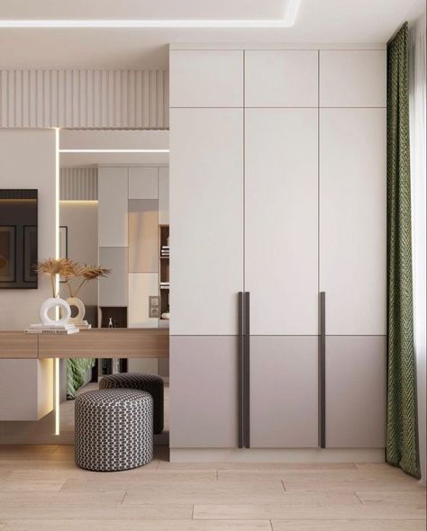 Wardrobe Dresser Design, Wardrobe With Dresser Designs, Coubord Design For Room, Shutter Wardrobe Designs, 5 Door Wardrobe Design, Bedroom Cupboards Modern, Wardrobe Shutter Design Modern, Wardrobe Design Bedroom Modern, Wardrobe Shutter Design