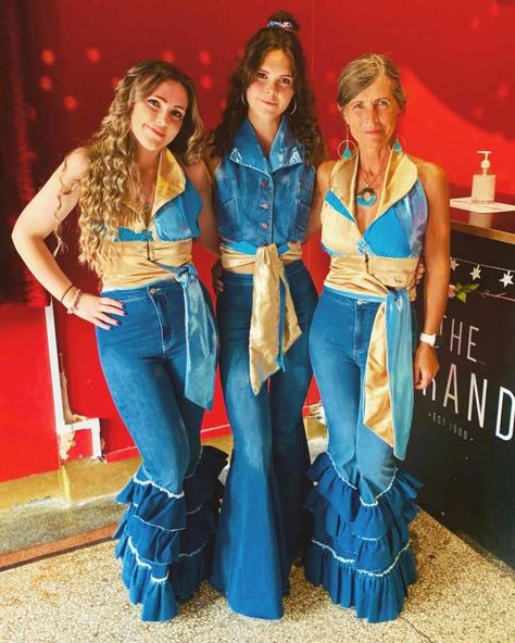 Abba Fancy Dress, 70s Disco Party Outfit, Abba Party, Disco Party Outfit, Abba Outfits, Abba Voyage, Abba Costumes, Mamma Mia Party, Carnaval Outfit