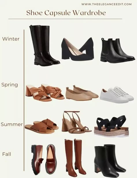 11 Best Capsule Wardrobe Shoes for Women Who Walk Everywhere Shoes Needed For Women, Shoe Essentials Women Capsule Wardrobe, Winter Classic Shoes, Shoe Capsule Wardrobe Minimal Classic, Shoes Women Should Have, Minimalist Shoes Women Capsule Wardrobe, Shoe Wardrobe Capsule, Capsule Shoes Wardrobe, Capsule Shoes 2024