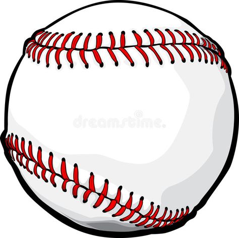 Softball Clipart, Baseball Designs, Ball Illustration, Senior Banner, Baseball Vector, Baseball Crafts, A Space Odyssey, Ball Drawing, Baseball Ball