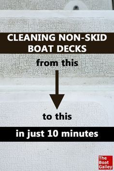 Boat Cruising, Sailboat Life, Boat Tips, Deck Cleaner, Boat Galley, Boating Tips, Boat Living, Sailboat Living, Sail Life