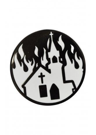 Burning Church, Burning Church Drawing, Burning Church Tattoo Design, Punk Stickers, Holy Tattoos, Church Tattoo, Punk Patches, Gothic Tattoo, Rock Design