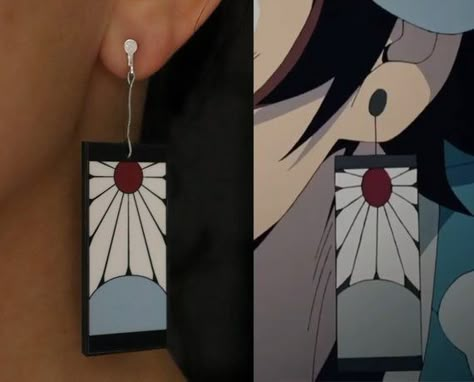 Tanjiro Cosplay, Cosplay Earrings, Anime Earrings, Anime Jewelry, Quirky Earrings, Anime News, Anime Accessories, Anime Crafts, Anime Inspired Outfits