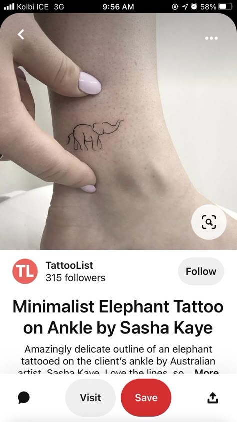 Large Tattoos For Women, Friendship Tattoo, Small Tattoos For Women, Piercing Inspiration, Black Girls With Tattoos, Art Account, Friendship Tattoos, Women Tattoos, Elephant Tattoo