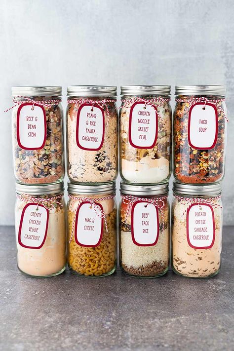 Meal In A Jar Recipes, Mason Jar Soup, Mason Jar Gifts Recipes, Dry Canning, Meals In Jars, Meal In A Jar, In A Jar Recipes, Recipes In A Jar, Jar Mixes