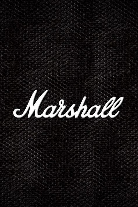 Marshall Wallpaper, Guitar Wallpaper Iphone, Marshall Logo, Wallpaper For Ios, Metallica Tattoo, Guitar Wallpaper, Marshall Amplification, Iphone Wallpaper Music, Car Iphone Wallpaper