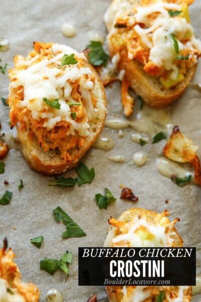 Chicken Crostini, Baguette Appetizer, Instant Pot Appetizers, Sheet Pan Meal Prep, Buffalo Chicken Appetizers, Baguette Recipes, Appetizer Chicken, Instant Pot Buffalo Chicken, Appetizers Chicken