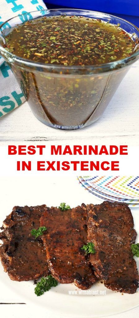 Best Marinade, Steak Marinade Recipes, Beef Marinade, Grilled Steak Recipes, Steak Marinade, Steak Fajitas, Best Meat, Homemade Seasonings, Marinade Recipes