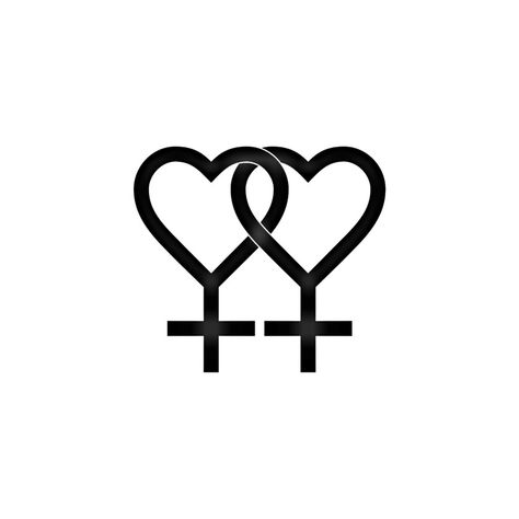 I designed one of the first tattoos I plan on getting! Lesbian Sign Tattoo, Lesbian Symbol Tattoo, Wlw Tattoo Ideas, Lesbian Tattoo Ideas Design, Sapphic Tattoo Ideas, Love Symbol Tattoo, Sapphic Tattoo, Lesbian Tattoo, Lesbian Symbol