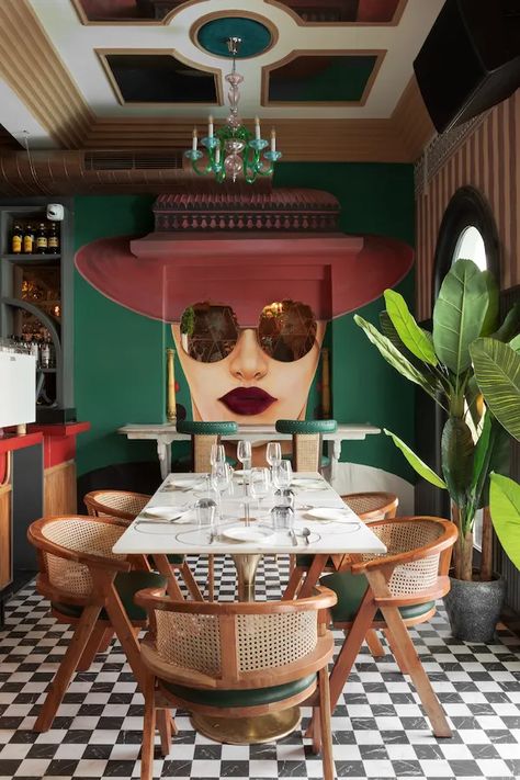 This new Jaipur bar is designed to blend old with the new | Condé Nast Traveller India Afro Bohemian, Candy Cocktails, Classy Hats, Maximalist Interior, Minimal Furniture, Chief Architect, Under The Tuscan Sun, Jaipur Living, Bohemian Home