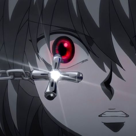 Red Eyes, An Anime, Anime Character, Chain, Red, Anime