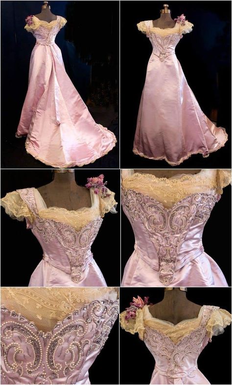 1890 Evening Dress, 1890s Dress Ball Gowns, 1890s Ballgown, 1890s Gown, 1890s Ball Gown, 1880s Ball Gown, Edwardian Ball Gown, 1890 Dress, 1890s Dress