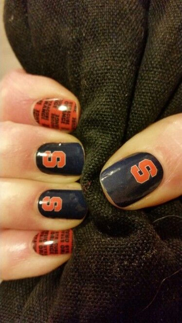 Syracuse University Syracuse University Nails, University Nails, Basketball Nails, Syracuse Basketball, Syracuse University, Jamberry Nails, Jamberry, Billiard Balls, Billiard Table