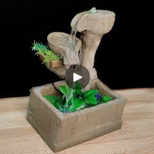 Diy For Home Decor, It's Saturday, Waterfall Fountain, Best Diy, Beautiful Home, Home Made, Making Ideas, Fun Diys, Beautiful Homes