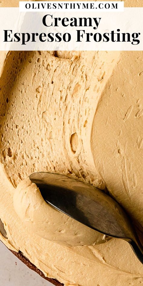 Coffee Cream Filling For Cake, Espresso Icing Recipe, Coffee Icing Recipe Easy, Coffee Frosting Recipe Whipped Cream, Coffee Icing Recipe Frostings, Chocolate Espresso Frosting, Coffee Mascarpone Frosting, Chocolate Coffee Icing, Coffee Cake Icing Recipes