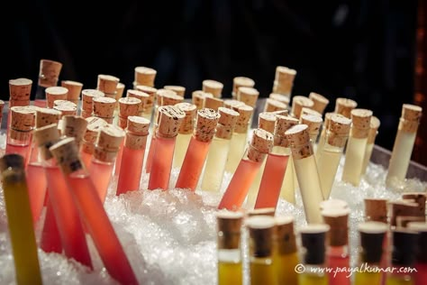 Test Tube Shots, Wedding Food Display, Drink Display, Offbeat Wedding, 21 Diner, Pre Wedding Party, Fancy Drinks, Traditional Cakes, Food Displays