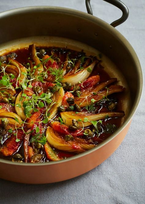 Braised Fennel, Fennel Recipes, Sweet Butter, Copper Pans, Salted Butter, Fennel, Larp, Lunch Ideas, Crockpot Recipes