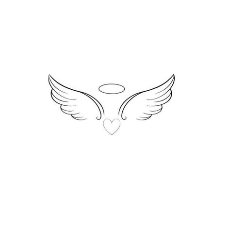 Small Angel Tattoos For Women, Small Remembrance Tattoos Simple, Brother Remembrance Tattoos, Tattoo For Miscarried Baby, Mam Tattoo, Tattoos For Miscarriages, Angel Baby Birthday, Simple Angel Tattoos, Small Remembrance Tattoos