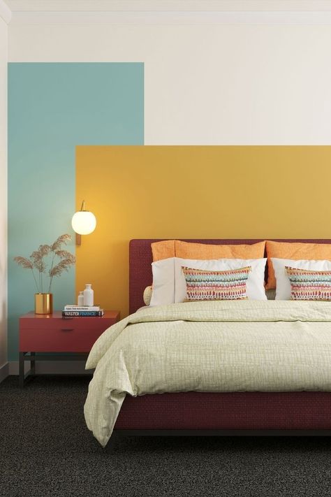 Bedroom Wall Designs, Bedroom Wall Colors, Bedroom Wall Paint, Follow Tiktok, Home Room Design, Paint Ideas, Interior Walls, Wall Paint, Instagram Aesthetic