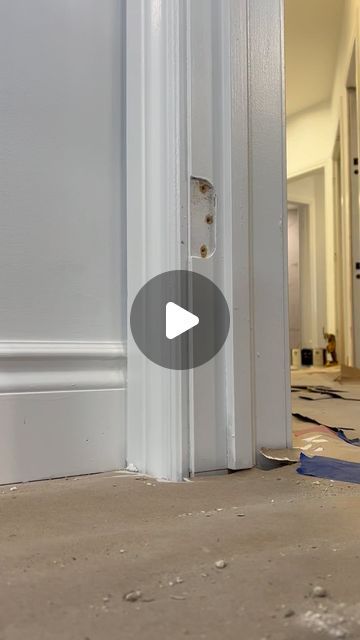 How To Frame A Door Opening, Old Door Hinges, How To Fix A Door Frame, How To Remove A Door Frame, How To Replace Door Frame, Old Wood Door Makeover, Replacing Door Frame, How To Fix Door Frame, Door Frame Repair Wood