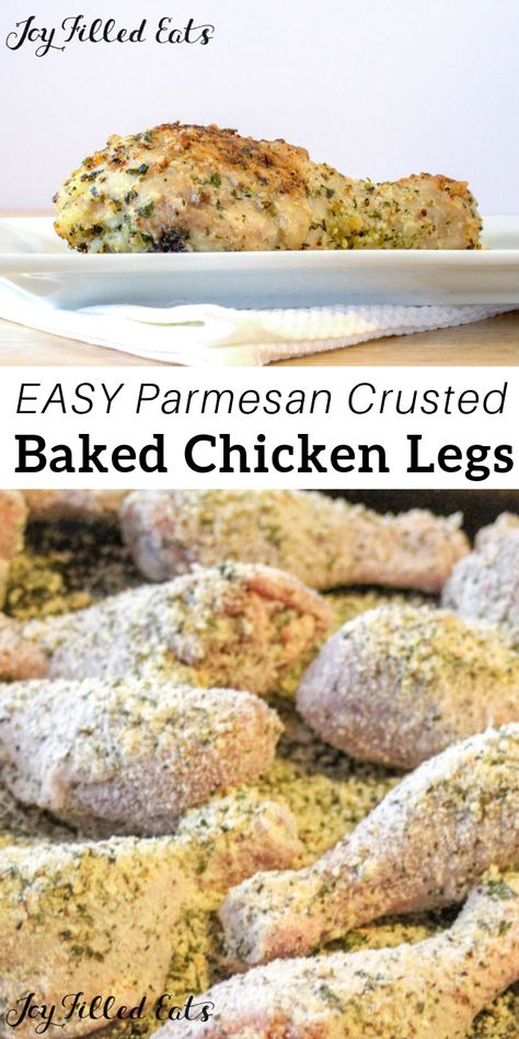 Chicken Leg Recipes Oven, Crusted Baked Chicken, Chicken Legs In Oven, Easy Parmesan Crusted Chicken, Drumstick Chicken, Baked Parmesan Crusted Chicken, Oven Baked Chicken Parmesan, Chicken Leg Recipes, Chicken Drumstick Recipes