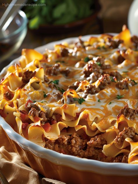 This Amish Country Casserole brings the comfort of homestyle cooking right to your table, featuring a creamy, savory blend of traditional ingredients for a truly unforgettable meal. Southern Cooking Dinner Ideas, Midwest Casserole Recipes, Church Ladies Casserole, Hungarian Casserole, Amish Casserole Ground Beef, Amish Country Casserole Recipe, Amish Casserole, Amish Country Casserole, Goodbye Cake