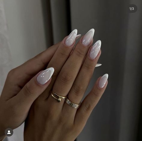 Winter Nails Neutral Simple, Nails French Ideas Almond, Milky Nails Purple, Inspo Nails Winter 2024, Simple Festival Nails, Winter Nail Ideas Acrylic Almond, Neutral Holiday Nails Classy, Stunning Nails Classy, Winter Nail Inspo Acrylic