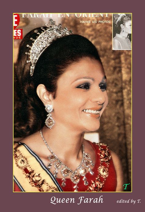 Farrah Diba, Mohamed Reza Pahlavi, Empress Farah, Iran History, Farah Pahlavi, Persian Princess, Beautiful Iran, Pahlavi Dynasty, Farah Diba