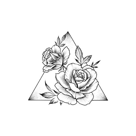 Tattoo Triangle Flower, Triangle Tattoo Cover Up, Wrist Tattoo Coverup, Tattoo Triangle, Cover Up Tattoo Ideas, Up Tattoo Ideas, Rosa China, Pinterest Cover, Tropical Tattoo