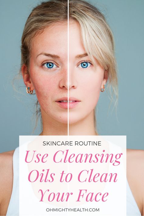 Find out if the oil cleansing method is the secret you’re missing out on - and find out about the best oil for cleansing your face. Oils For Your Face, Oil Face Cleanser, Clean Routine, Cleaning Face, Oil Cleansing Method, French Beauty Secrets, Natural Face Care, Deep Cleansing Oil, Diy Beauty Treatments