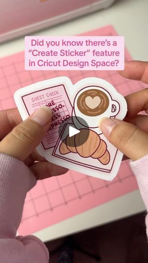 4.6K views · 1K reactions | Finally trying out the “create sticker” button in Cricut design space! This is a great option if you’re struggling to make easy peel stickers using the offset method from my easy peel sticker tutorial. The only downside is that you need to be subscribe to Cricut Access which is $10 a month, and some people were also having problems with uneven cuts.

Have you tried this feature before? 

°˖✧✿✧˖°
#stickermaking #makingstickers #cricutstickers #stickershopetsy #stickershop #kawaiistickers #cricutcrafts #cricutcreations #cricuttutorial #stickertutorial #cricutaccess | Teena 💖 Sticker Tutorial, Cricut Maker Ideas, Diy Planner Stickers, Cricut Access, Maker Ideas, How To Make Stickers, Cricut Free, Diy Planner, Cricut Tutorials