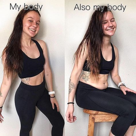 Instagram Vs Reality, Instagram Vs Real Life, Body Positive Quotes, Health Blogger, Real Bodies, Normal Body, Body Acceptance, Body Confidence, Fitness Sport