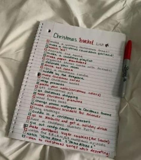 Christmas Checklist, Yummy Christmas Treats, Cute Christmas Ideas, Christmas To Do List, Christmas Playlist, Christmas Bucket List, Christmas Prep, Christmas Dreaming, Christmas Bucket