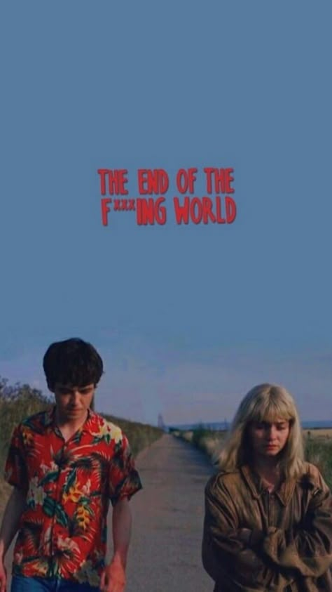 Alyssa And James, End Of The F World, Club Posters, James And Alyssa, Alex Lawther, Acting Quotes, Ing Words, World Poster, Retro Wallpaper Iphone