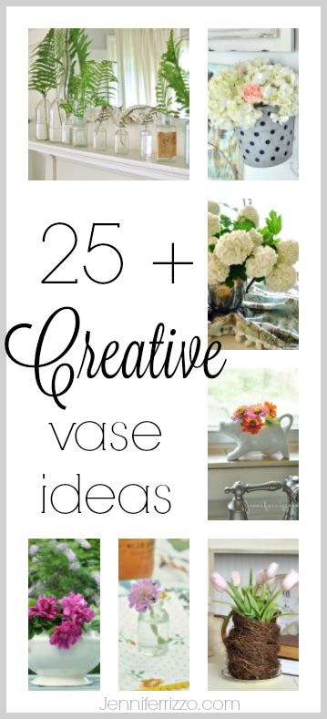 Uses For Vases Other Than Flowers, Unique Vases For Flowers, Unique Vase Filler Ideas, Faux Flowers In Vase, Small Vase Decorating Ideas, Reusing Glass Flower Vases, Picture Frame Flower Vase, Mini Vases With Flowers Glass, Small Vases With Flowers