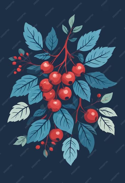 Elderberry Illustration, Tshirt Illustration, Graphic Resources, Drawings