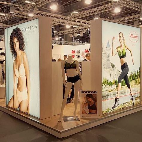 @anita_since1886_official in - PARIS   #saloninternationaldelalingerie #sil18 #paris #dessous #lingerielovers #fashion #style #newcollection #underwear #bra #anitasince1886 #anitaactive #anitacomfort #anitacare #anitamaternity #rosafaia Fabric Lightbox, Lightbox Signage, Projection Installation, Standing Signage, Photo Led, Retail Advertising, Signage Board, Retail Signage, Retail Lighting