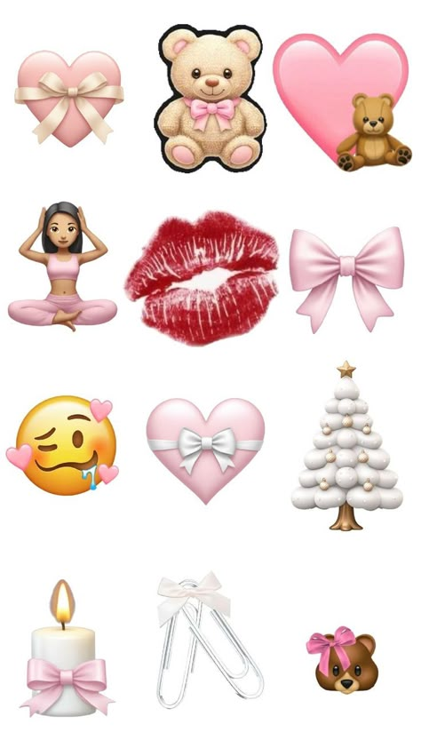 ios 18 iphone emoji 💋 Aesthetic Iphone Emoji, Phone Emoji, Cute Emoji Combinations, Emoji Ideas, Emojis Iphone, Emoji Set, Icon Emoji, Ios Emoji, Stickers Whatsapp