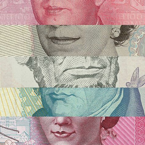 The New Yorker decodes the language of the finance industry: When it comes to discussing money, “incomprehension is a form of consent.” Graphic Design Money, Finance Moodboard, Money Art Design, Money Poster Design, Money Graphic Design, Money Moodboard, Money Artwork, Money Calling, Money Design Art