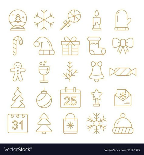 New year icons christmas party elements vector image on VectorStock Christmas illustration #christmasillustration Christmas illustrations #christmasillustrations #christmas #illustration #illustrations Merry christmas #merrychristmas  4.310 Winter Symbols, Kiss Illustration, Christmas Illustration Design, Icons Christmas, New Year Symbols, Christmas Symbols, Holiday Icons, Party Elements, Holiday Symbols