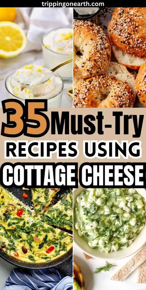 What Goes Good With Cottage Cheese, Ricotta And Cottage Cheese Recipes, Ideas With Cottage Cheese, Creamed Cottage Cheese Recipes, Recipes Made With Cottage Cheese, Cottage Cheese Recipes Savory, Uses For Cottage Cheese, Cottage Cheese Savory Recipes, Recipes That Use Cottage Cheese