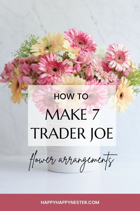 trader joe's flower arrangements Unique Bouquets, Table Flower Arrangements, Spring Flower Arrangements, Gift Flowers, Spring Floral Arrangements, Fall Flower Arrangements, Fall Floral Arrangements, Diy Arrangements, Slowly But Surely