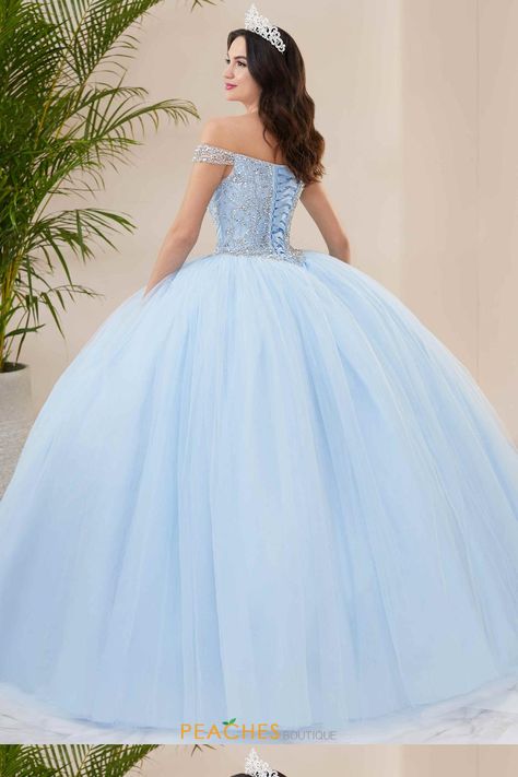 Blue Puffy Prom Dresses, Light Blue Quinceanera Dresses, Baby Blue Quinceanera, Blue Quinceanera Dresses, Puffy Prom Dresses, Quinceañera Dresses, Prom Dress Lace, Ball Gown Prom Dress, 15 Dresses Quinceanera