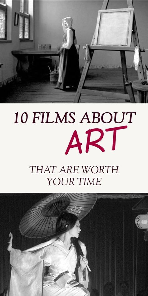 If you are going to spend time watching a movie about drawing, painting or your other art-related hobby, you're going to want to make sure it's a good one. #drawing #sketching #art #cravepainting #hobby #films Movies For Artists, Drawing Inspiration Sketch, Superimposed Art, Artistic Movies, Art Documentaries, Drawing Movie, Artist Documentary, Inspiring Movies, Films To Watch