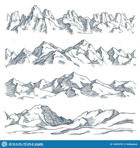 Mountains landscape engraving. Vintage hand drawn sketch of hiking or climbing o #Sponsored , #ADVERTISEMENT, #Advertisement, #engraving, #Mountains, #hiking, #Vintage Wood Burning Mountain Range, Hike Drawings, Mountain Sketch Landscapes, Mountain Background Drawing, Mountain Wood Burning, How To Draw Landscape, Mountain Sketches, Mountain Landscape Drawing, Western Sketches