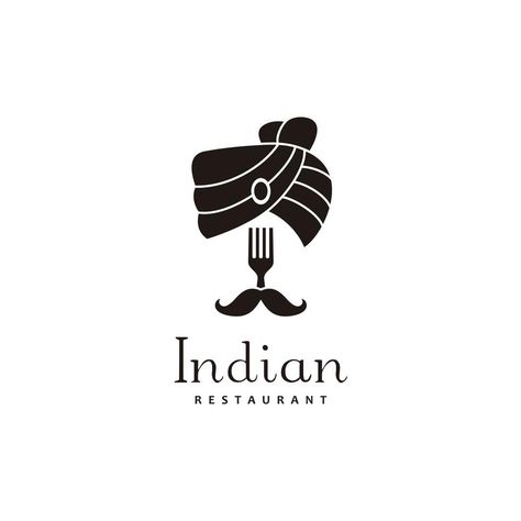 Fast Food Restaurant Logo, Indian Restaurant Logo, Indian Food Logo, Food Restaurant Logo, Indian Food Restaurant, Restaurant Icon, Jewelry Logo Design, Luxury Restaurant, Restaurant Logo