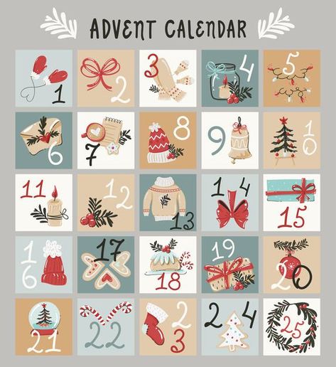 Calendar Background, Printable Advent Calendar, Usa Christmas, Christmas Candle Decorations, Advent Calenders, Christmas Calendar, Diy Advent Calendar, Countdown Calendar, Print Calendar