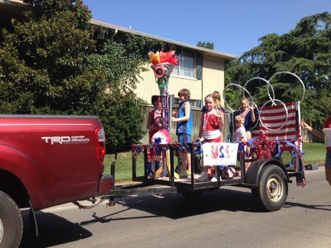 olympic parade floats | Olympic float Kiddie Parade Ideas, Homecoming Floats, Parade Ideas, Parade Float, Crown Heights, Relay For Life, Summer Olympics, Oklahoma City, Teacher Stuff